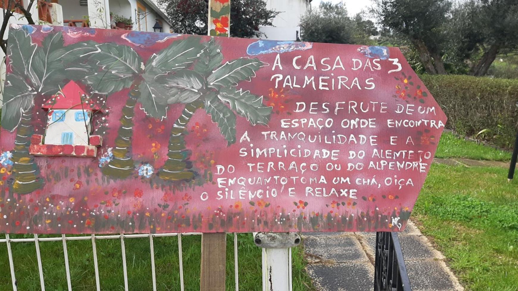 Casa Das 3 Palmeiras Arraiolos Luaran gambar